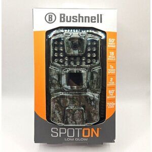 Bushnell 66061WM 720p 18MP Spot On Low Glow Trail Camera 18MP 50' Range NWT